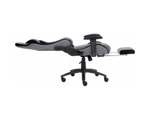 Крісло ігрове GT Racer X-2534-F Gray/Black Suede (X-2534-F Fabric Gray/Black Suede)