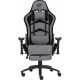 Крісло ігрове GT Racer X-2534-F Gray/Black Suede (X-2534-F Fabric Gray/Black Suede)