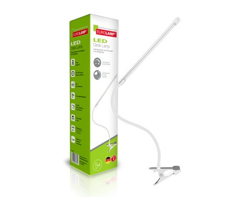 Настільна лампа Eurolamp LED-TLP-5W(white)