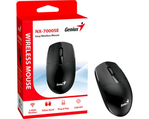 Мишка Genius NX-7000SE Wireless Black (31030032400)