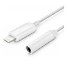 Перехідник Lightning to jack 3.5mm Extradigital (KBA1682)