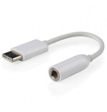 Перехідник Type-C to Jack 3.5mm female Cablexpert (CCA-UC3.5F-01-W)