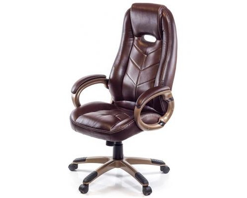 Крісло ігрове Аклас Брук PL TILT Коричневое (07261)