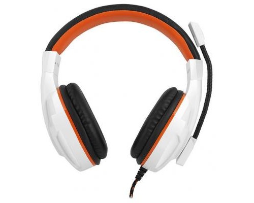 Навушники Gemix N20 White-Black-Orange Gaming