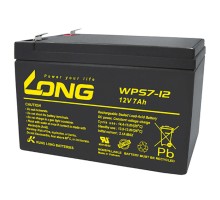 Батарея до ДБЖ Long 12В 7Ач (WPS7-12) (WPS7-12)
