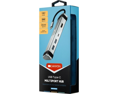 Порт-реплікатор Canyon Docking Station with 4 ports (CNS-TDS03DG)