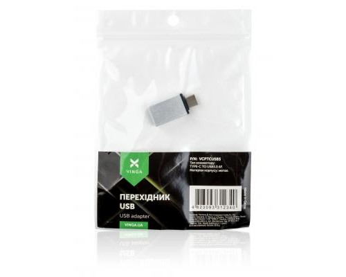 Перехідник Type-C to USB3.0 AF Vinga (VCPTCUSB3)