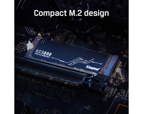 Накопичувач SSD M.2 2280 512GB Kingston (SKC3000S/512G)