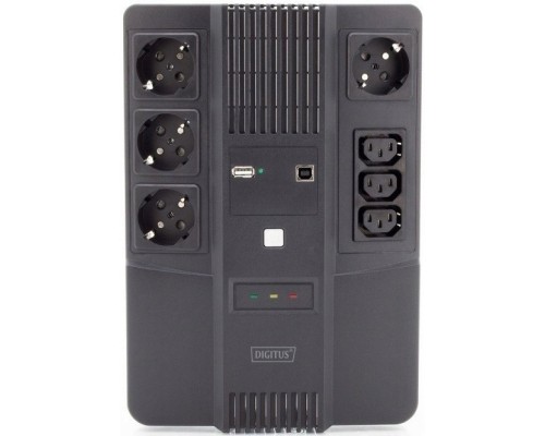 Пристрій безперебійного живлення Digitus 600VA DN-170110 (DN-170110)