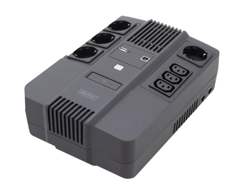 Пристрій безперебійного живлення Digitus 600VA DN-170110 (DN-170110)
