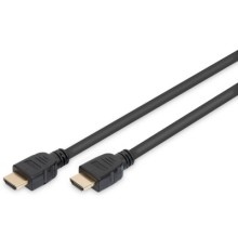 Кабель мультимедійний HDMI to HDMI 3.0m 8k UHD w/Ethernet Digitus (AK-330124-030-S)