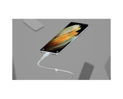 Дата кабель USB-С to USB-C 2.0m white Belkin (CAB009BT2MWH)