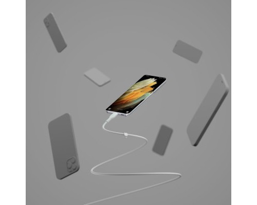 Дата кабель USB-С to USB-C 2.0m white Belkin (CAB009BT2MWH)