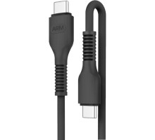 Дата кабель USB-C to USB-C 1.0m AR88 3A black Armorstandart (ARM65293)