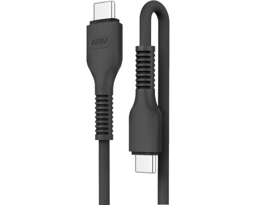 Дата кабель USB-C to USB-C 1.0m AR88 3A black Armorstandart (ARM65293)