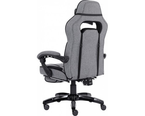 Крісло ігрове GT Racer X-2749-1 Gray/Black Suede (X-2749-1 Fabric Gray/Black Suede)