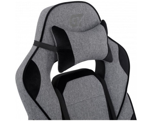 Крісло ігрове GT Racer X-2749-1 Gray/Black Suede (X-2749-1 Fabric Gray/Black Suede)
