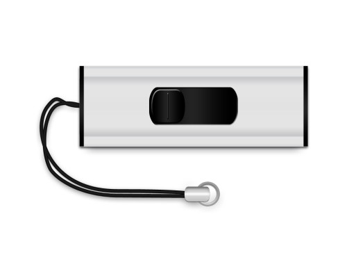 USB флеш накопичувач Mediarange 128GB Black/Silver USB 3.0 (MR918)