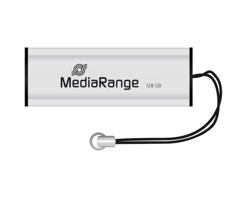 USB флеш накопичувач Mediarange 128GB Black/Silver USB 3.0 (MR918)
