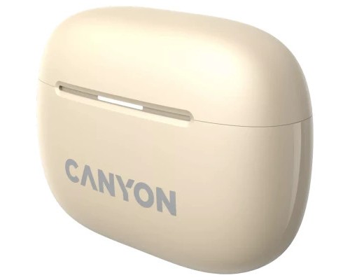 Навушники Canyon TWS-10 OnGo ANC ENC Beige (CNS-TWS10BG)