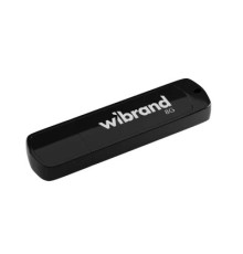 USB флеш накопичувач Wibrand 8GB Grizzly Black USB 2.0 (WI2.0/GR8P3B)