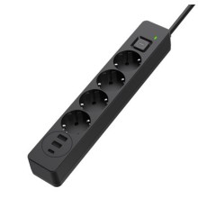 Мережевий фільтр живлення ColorWay CW-CHE435PDB, 4 розетки/3USB 5M (CW-CHE435PDB)