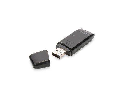 Зчитувач флеш-карт Digitus USB 2.0 SD/MicroSD (DA-70310-3)