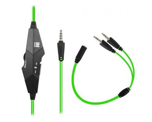 Навушники Gemix N3 Black-Green Gaming
