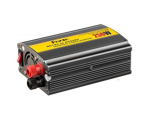 Автомобільний інвертор 12V/220V 250W, USB Porto (MND-250)