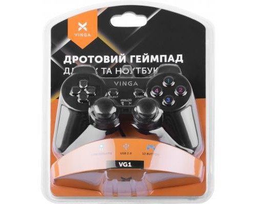 Геймпад Vinga VG1 Black