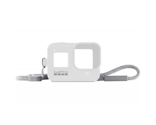 Аксесуар до екшн-камер GoPro Sleeve&Lanyard White для HERO8 (AJSST-002)