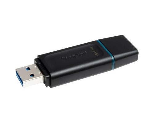 USB флеш накопичувач Kingston 64GB DataTraveler Exodia Black/Teal USB 3.2 (DTX/64GB)