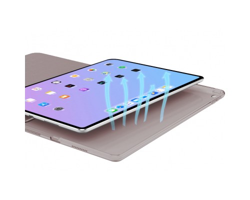 Чохол до планшета BeCover Tri Fold Hard Apple iPad mini 6 2021 Rose Gold (706859)
