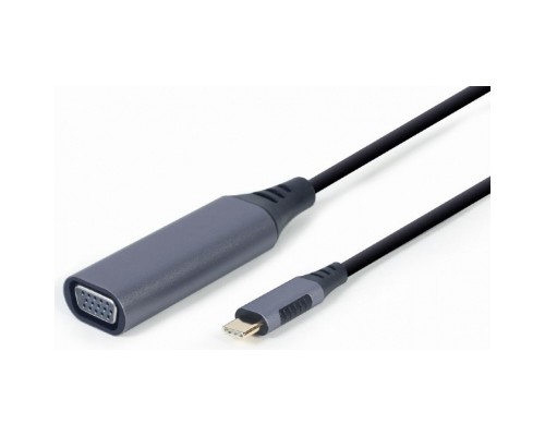 Перехідник USB Type-C to VGA, Full HD 60Hz Cablexpert (A-USB3C-VGA-01)