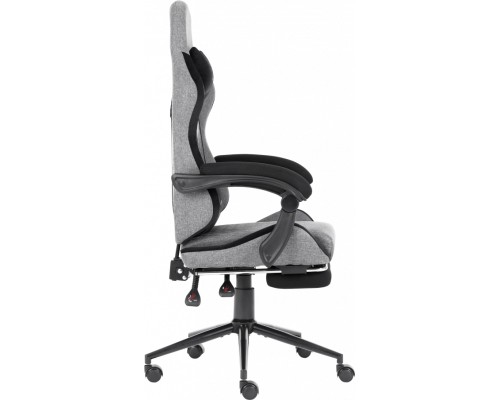 Крісло ігрове GT Racer X-2324 Gray/Black (X-2324 Fabric Gray/Black Suede)