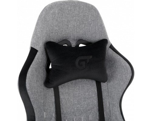 Крісло ігрове GT Racer X-2324 Gray/Black (X-2324 Fabric Gray/Black Suede)
