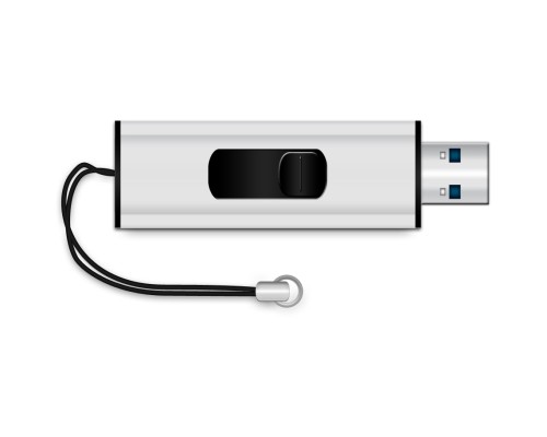 USB флеш накопичувач Mediarange 16GB Black/Silver USB 3.0 (MR915)
