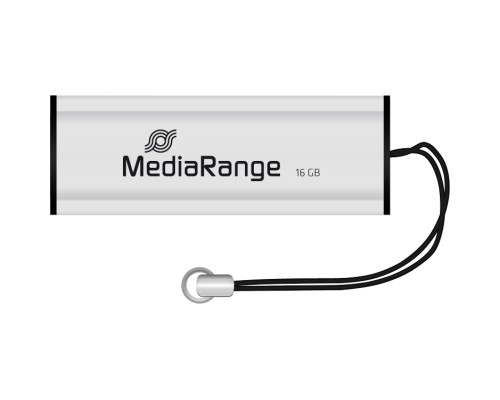 USB флеш накопичувач Mediarange 16GB Black/Silver USB 3.0 (MR915)