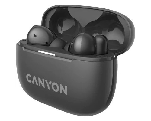 Навушники Canyon TWS-10 OnGo ANC ENC Black (CNS-TWS10BK)