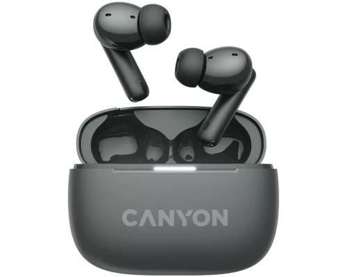 Навушники Canyon TWS-10 OnGo ANC ENC Black (CNS-TWS10BK)