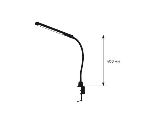 Настільна лампа Eurolamp LED-TLS-8W(black)