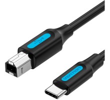 Кабель для принтера USB 2.0 USB-C/BM 2.0m 2.4А 480Mbps Vention (CQUBH)