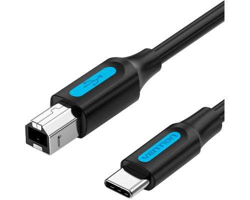 Кабель для принтера USB 2.0 USB-C/BM 2.0m 2.4А 480Mbps Vention (CQUBH)