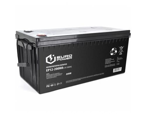 Батарея до ДБЖ Europower 12В 200Ач (EP12-200M8)