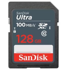 Карта пам'яті SanDisk 128GB SDXC class 10 UHS-1 (SDSDUNR-128G-GN3IN)
