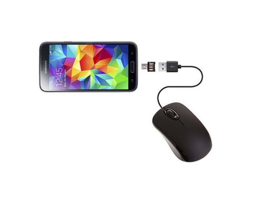 Перехідник OTG Micro to USB AF Lapara (LA-OTG-microUSB-adaptor)