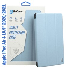 Чохол до планшета BeCover Tri Fold Soft TPU Silicone Apple iPad Air 4 10.9 2020/2021 Light Blue (708782)