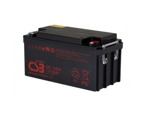 Батарея до ДБЖ CSB GPL12650, 12V 65Ah (GPL12650)