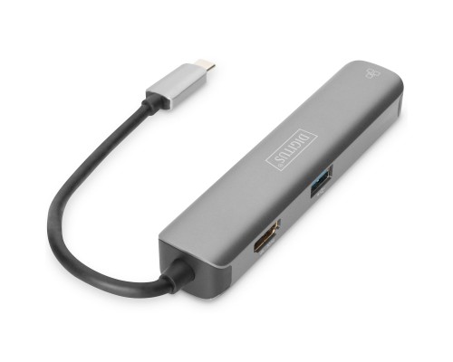 Концентратор Digitus USB-C 5 Port (DA-70892)