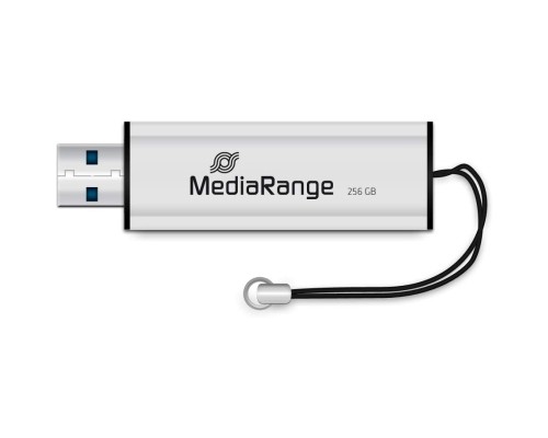 USB флеш накопичувач Mediarange 256GB Black/Silver USB 3.0 (MR919)